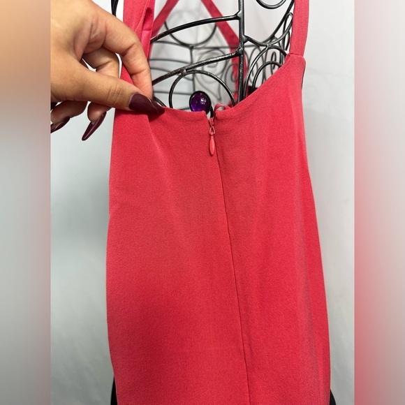 Marc by Marc Jacobs pink and black 100% silk flowy blouse size 8 - Picture 4 of 9